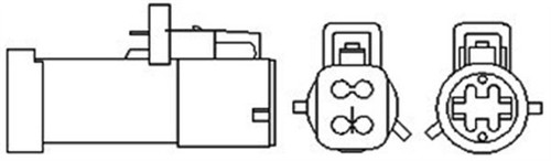 Fits MAGNETI MARELLI 466016355090 OXYGEN SENSOR FIESTA,ESCORT 93-96 DE Stock - Picture 1 of 4