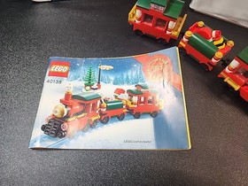 Preowned LEGO 40138 Holiday Christmas Train Set 2015 Box Manual 98% Complete 