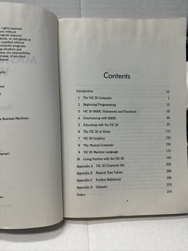 Mastering the VIC 20 Peter Vernon Paperback Commodore Manual - Bild 5 von 9