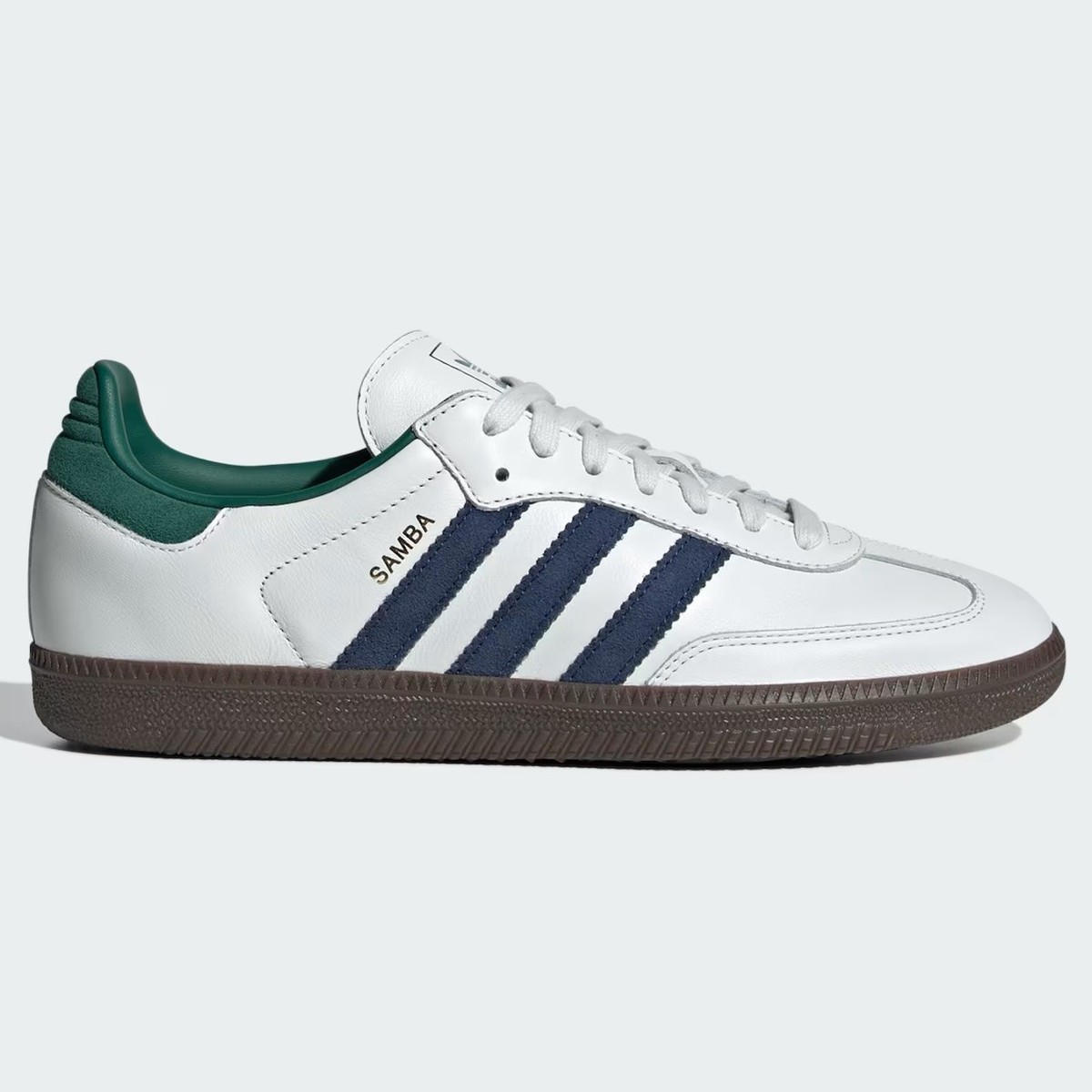 新品19cm adidas SAMBA OG C Size 6 - Adidas Originals Samba OG Shoes, White Navy Collegiate