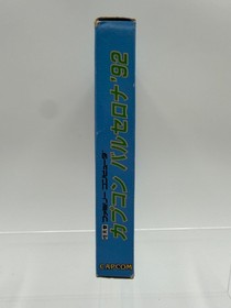 CAPCOM BARCELONA '92 Japan Famicom with Box & Manual US Seller FC0640