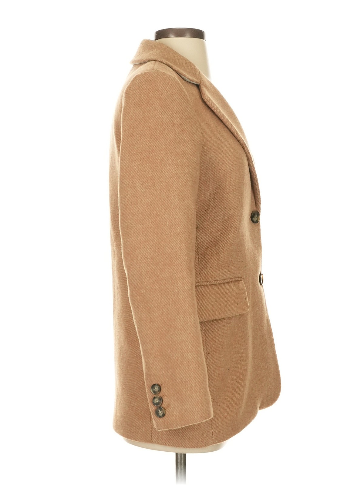 H&M Women Brown Coat 0 thumbnail 3