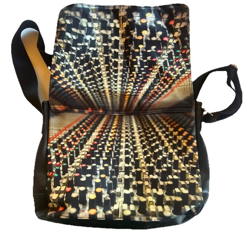 Sound Music Messenger Bag Abbey Road Studios EMI Records Ltd Black Console Print