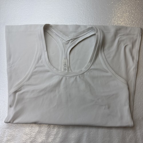 Top Lululemon Cool Racerback Nulu para mujer blanco talla 8 - Imagen 11 de 12