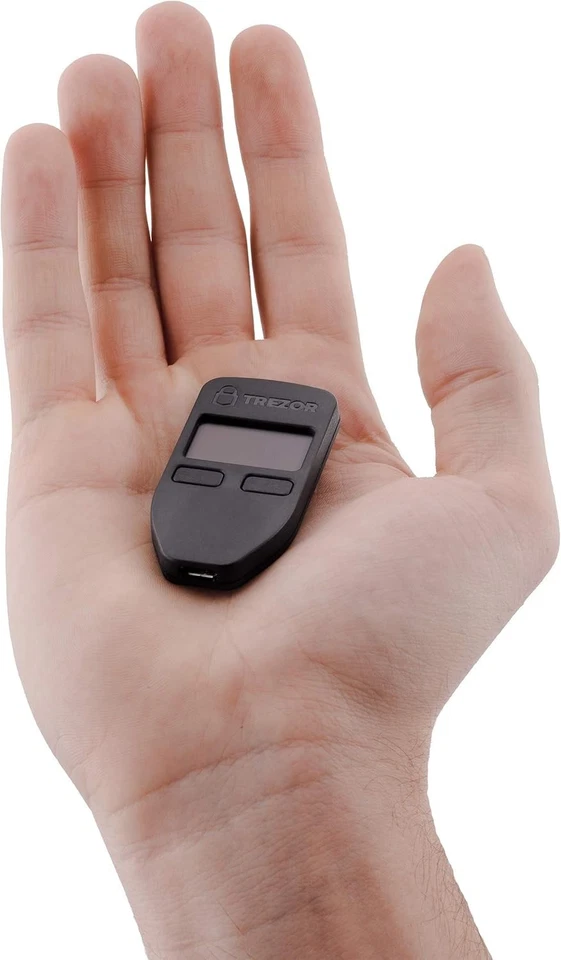 TREZOR Bitcoin Wallet (Black) - Image 3 of 3