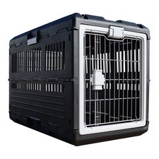 MiraPet USA Pet Carrier  Crate 35" Large Premium Collapsible Design Cat  Dog
