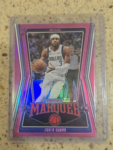 Jaden Hardy #236 2022-23 Panini Chronicles Marquee PINK Rookie Mavericks