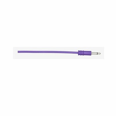ALM Custom 3,5 mm Stecker Mono Patchkabel (15 cm, lila, 5er Pack)