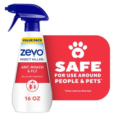 Zevo Roach Killer Multi Insect Spray Ants Flies
