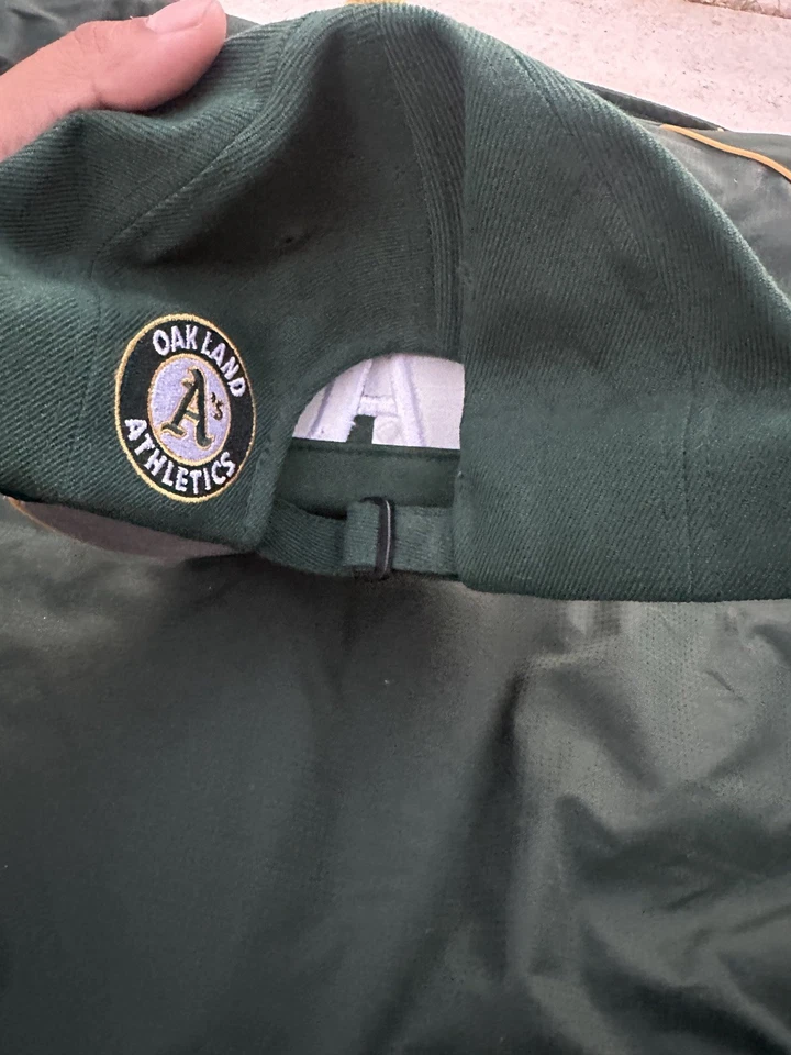 Gorra Oakland Athletics Vintage Años 90 Grosswell Snapback - Nueva con Etiquetas Foto 4 de 4
