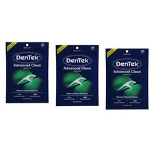 3 Pack Dentek Triple Clean Floss Picks Mouthwash Blast 150Ea Packaging May Vary