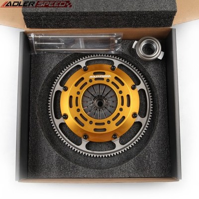 Racing Clutch Single Disc Kit + Light Flywheel For Mitsubishi Lancer 4 5 6 7 8 9