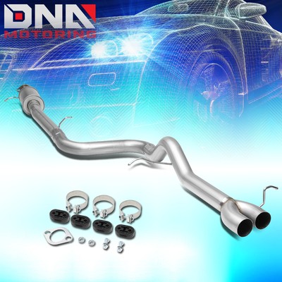 FOR 2014-2018 FORD FIESTA ST STAINLESS STEEL 3''DUAL EXIT CATBACK EXHAUST SYSTEM