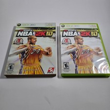 NBA 2K10 (Microsoft Xbox 360, 2009) Kobe Bryant CIB With BOX 8/10