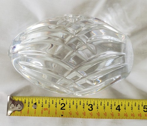 Pisapapeles de colección con patrón de remolino empotrado de huevo transparente de plomo fondo plano - Imagen 10 de 16