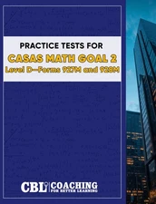 Coaching For Better Learning Pract Tests For Casas Math Goa BOOK NEW