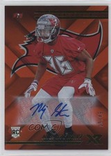 2018 Panini XR Rookies Orange Auto /49 MJ Stewart #127 Auto 6o3