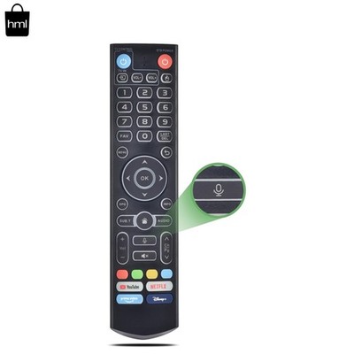 Infrared-Compatible Replacement Voice Remote for vSeeBox Models, 10 Meter Range