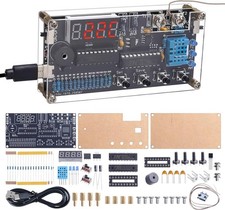 Thermocouple Thermometer DIY Kit, DC 4.5-5V Digital Temperature Humidity Sensor 