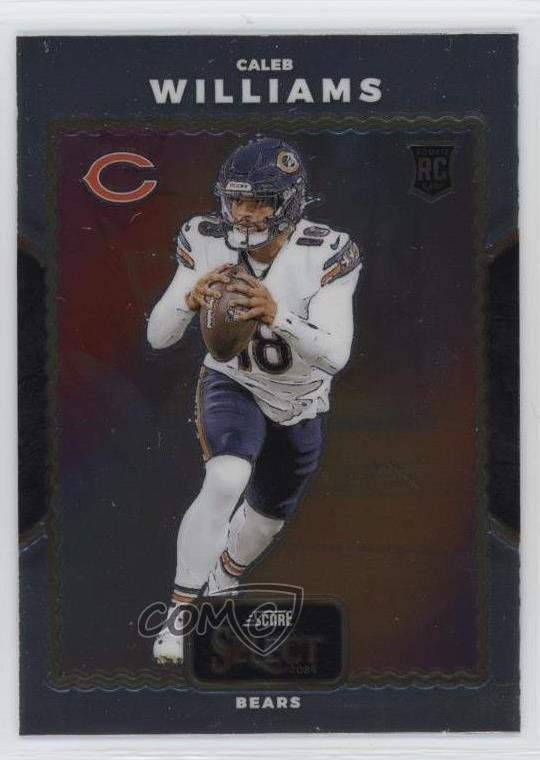 2024 Panini Select Score Select Throwback Caleb Williams #21 12d4