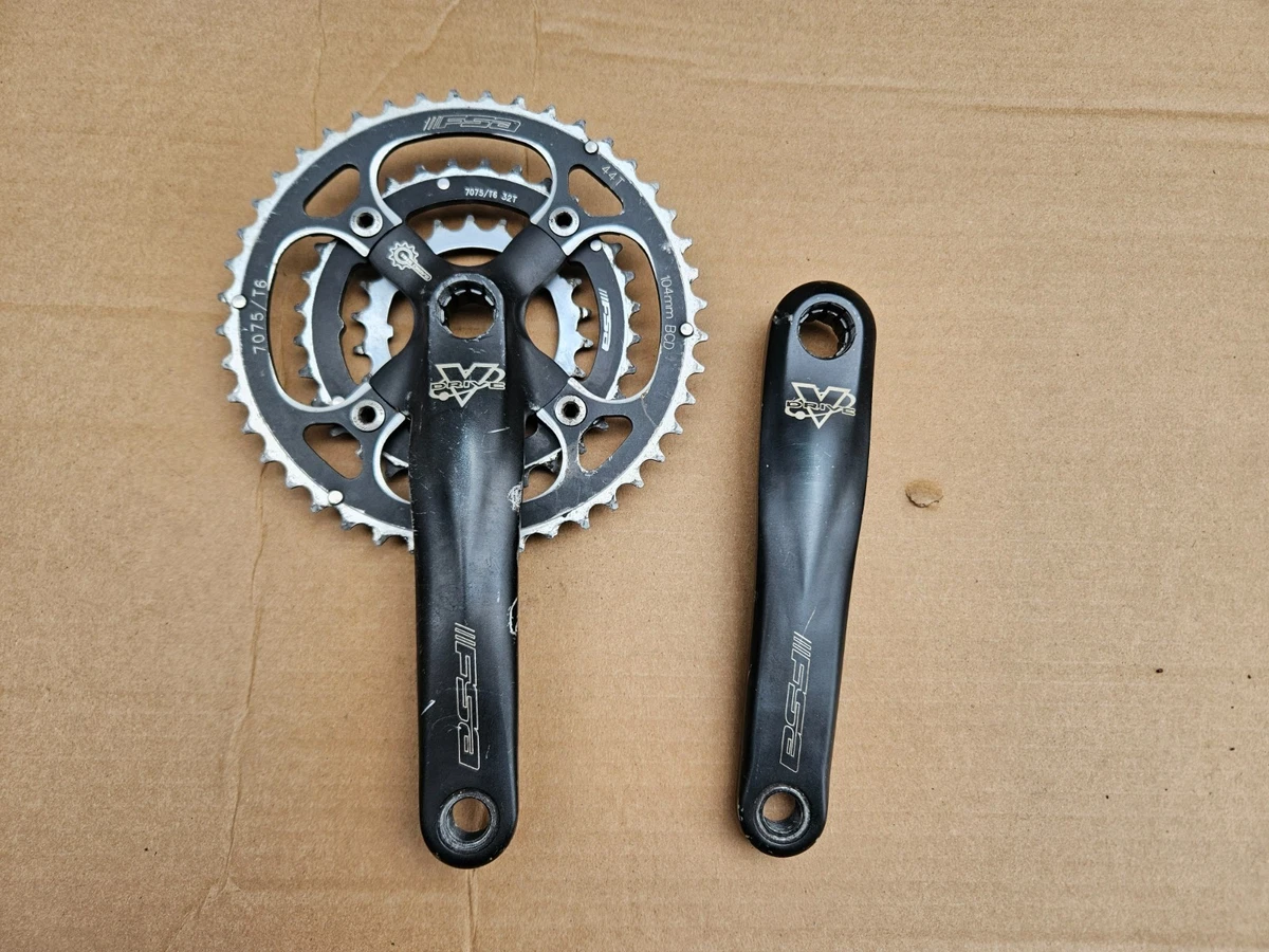 FSA Triple Chainring Crankset-With Chainrings for sale | eBay