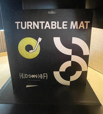 Hudson HiFi 11.75" Anti-Static Radiant Lime Acrylic Turntable Mat