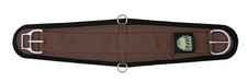 Weaver Leather Felt Lined Roper Smart Cinch with Roll Snug Cinch Buckle, Brown