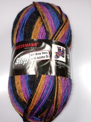 Austermann Yarn Step #0027 Afrika 459 Yards 75% Superwash Virgin Wool 25% Nylon