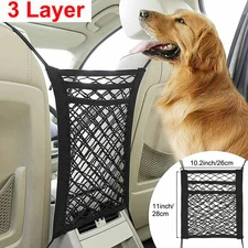 Trunk Storage Net Bag Cargo Elastic Car Seats Mesh Organizer Holder Universal