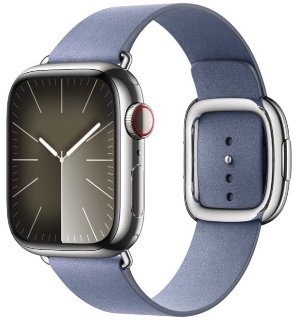 GENUINE APPLE WATCH 38MM 40MM 41MM MODERN BUCKLE LAVENDER SMALL