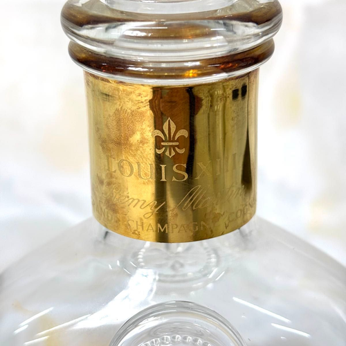 REMY MARTIN Louis XIII Empty Cognac Baccarat Crystal Decanter Bottle w/ Box Fran - Picture 3 of 11