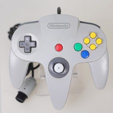 Original Nintendo 64 Controller Official N64 Wired Remote NUS-005 AUTHENTIC Gray