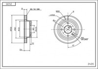 Hart Tarcze III 2X Bremsscheiben Ø 256 BelüFtet FüR VW Polo Van Kasten/Kombi