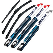 Oximo Front+Heck Scheibenwischer für Fiat Bravo 1 I 182 Fließheck 1995-2001