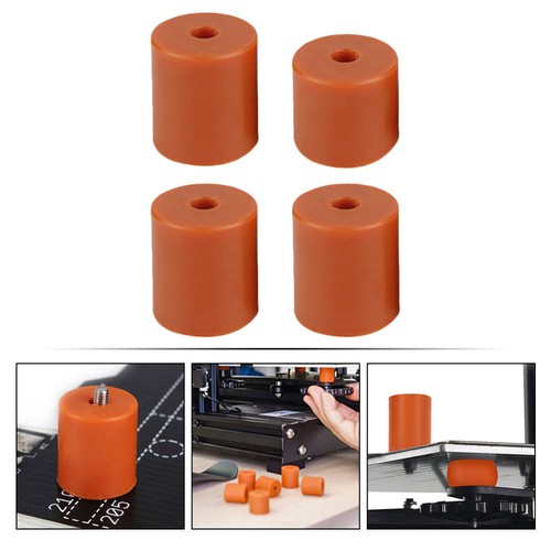 2 PCS 3d Printer Accessories Silicone Bed Leveling Mounts Heat - 第 12/12 張圖片