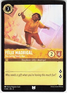 Felix Madrigal - Fun-Loving Family Man 9/204 Ursula's Return