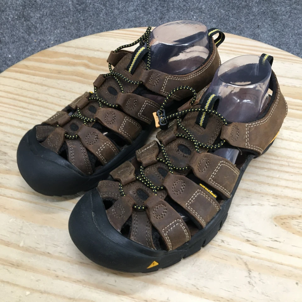 Sandalias KEEN Para Hombres 10.5 Marrón Newport Pescador Cuero Senderismo Aire Libre 1001870 Foto 3 de 4