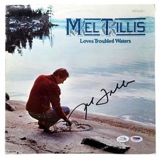Mel Tillis Signed Autographed Record Album LP ACOA
