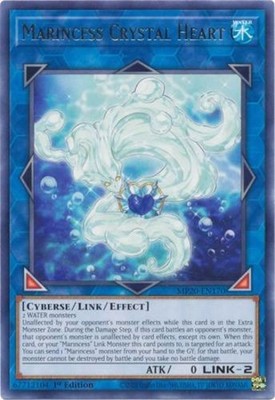 Marincess Crystal Heart - MP20-EN170 - Rare - 1st Edition - Near Mint