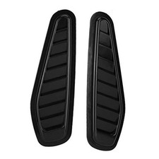 2pcs Car Air Flow Intake Decorative Scoop Bonnet Vent Hood Cover Universal