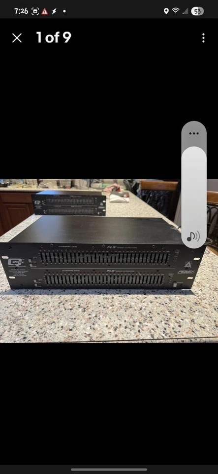 Peavey Q231F 2 Channel 32 Band Graphic Equalizer Feedback locating system F/S - Image 2 of 4