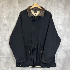 Vintage Loro Piana Horsey Jacket Men's M Brown Leather Collar 1992 Olympic