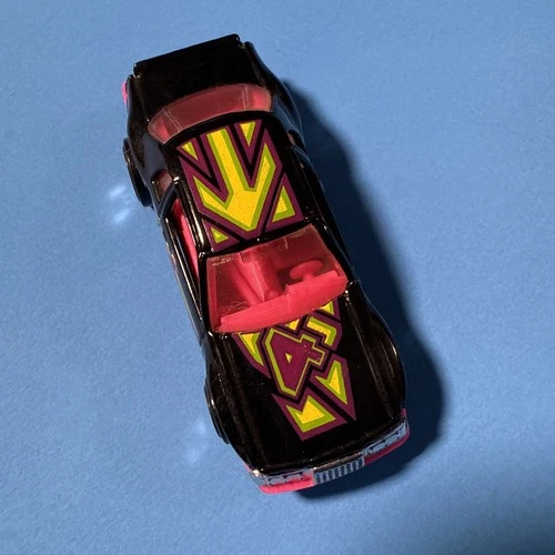 Hot Wheels Black Vintage 1983  '81 Thunder Burner -#4 - Ultra Hot- Free Shipping