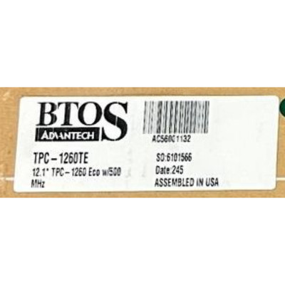 ADVANTECH TPC-1260TE / TPC1260TE NEW