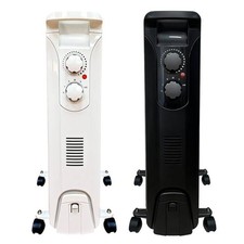 Oil Filled Radiator 2500/2000/1500W 11/9/7 Fin Electric Heater 3 Heat Thermostat