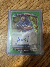 2025 Bowman Chrome 1st Jesus Tillero /99 Auto Green Shimmer