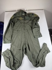 Coveralls Flyers CWU-27/P Sage Green Flight Suit Summer 42R Military USA FR