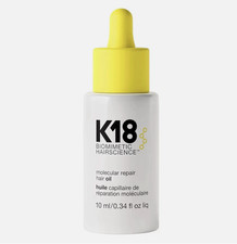K18 Molecular Repair Hair Oil, Weightless Oil for Stronger, Healthier Hair 10 ml