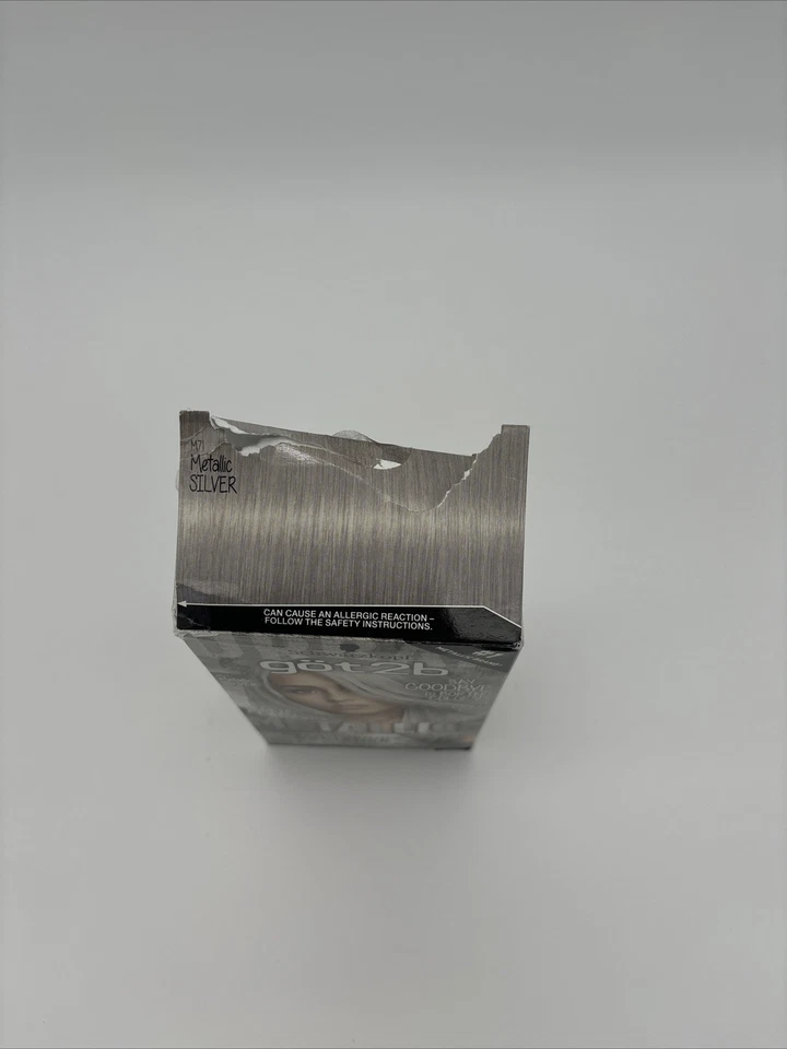 Schwarzkopf Got2b Metallics M72 Dusty Silver Permanent Dye Urban Grey Hair Color - Image 2 of 4