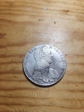 1780 Austria Maria Theresa Thaler Silver Coin